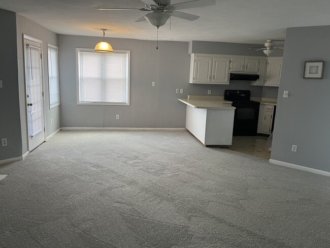 Living/Dining room plus kitchen - post renovations - 1140 E Ocean View Ave
