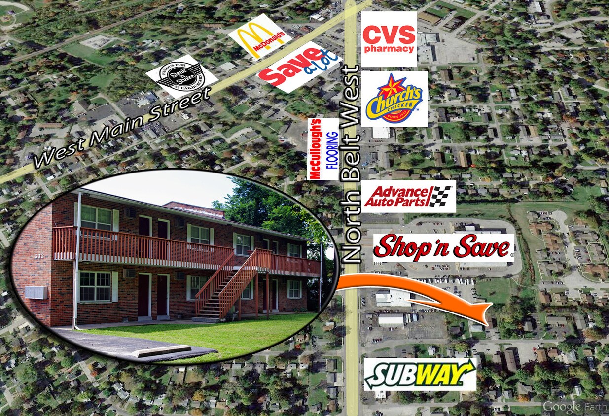 Aerial Photo - 533 N 40th St