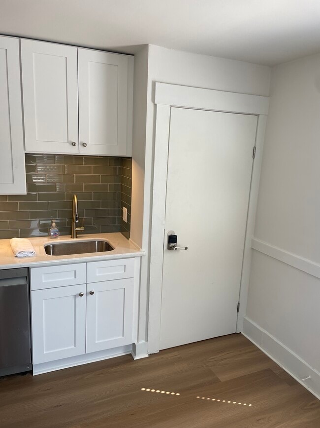 Back entry way in the kitchen - 137 Muir Rd