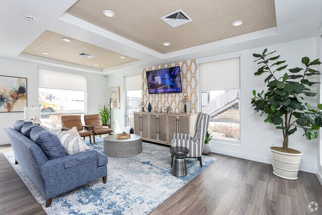 Salón del club - Union Midvale Apartments