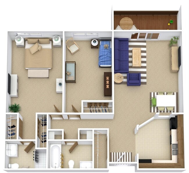 Interior Photo - Valley Creek West