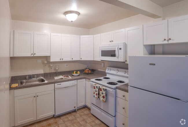 Kitchen, 2BR, 1BA, 775 Square Feet - Bradford Hall