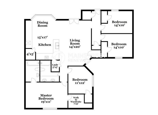 Foto del edificio - 4 Bedroom Pet-Friendly Home in Rowlett, TX with Main Street Renewal