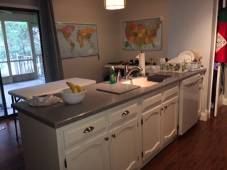 Galley style kitchen- cute! - 1900 Juniper Dr