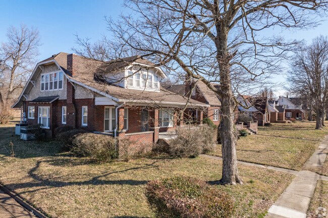 Tree-lined streets and older brick homes make up the core of Union City.