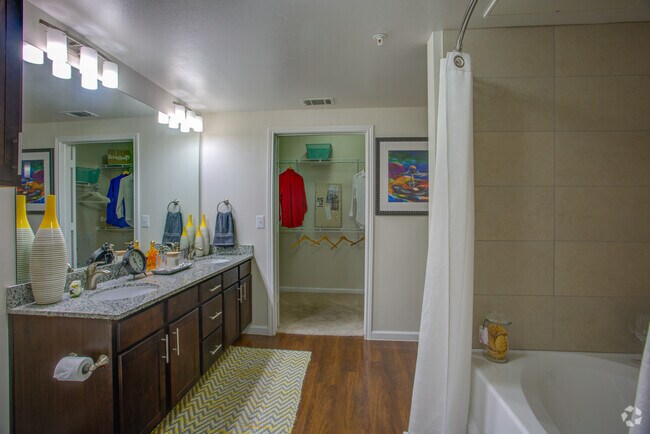 Bathroom - Parkside Apartments