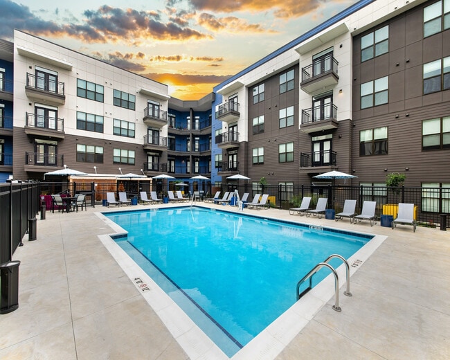 Swimming pool area - McDowell Point 55+ Active Adult Apartment Homes