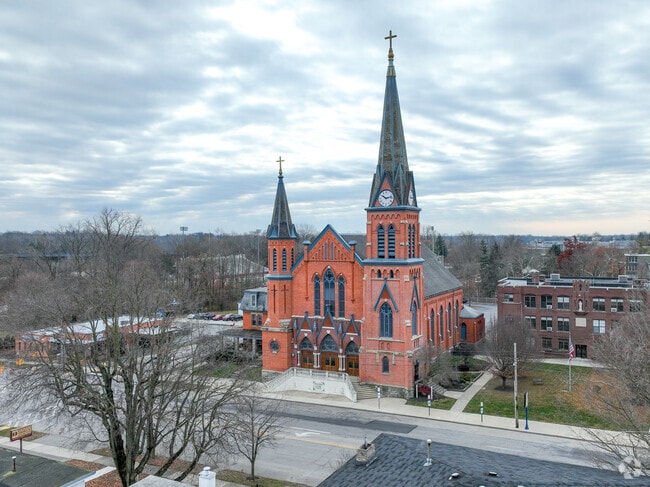 The architecture on this downtown Delaware church is remarkable