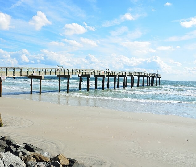 Students can soak up the sun at nearby Saint Augustine Beach