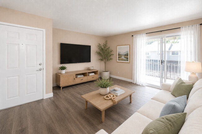 área de la sala de estar - Meritage Apartments