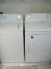 Full size washer and dryer - Noble Court Estates