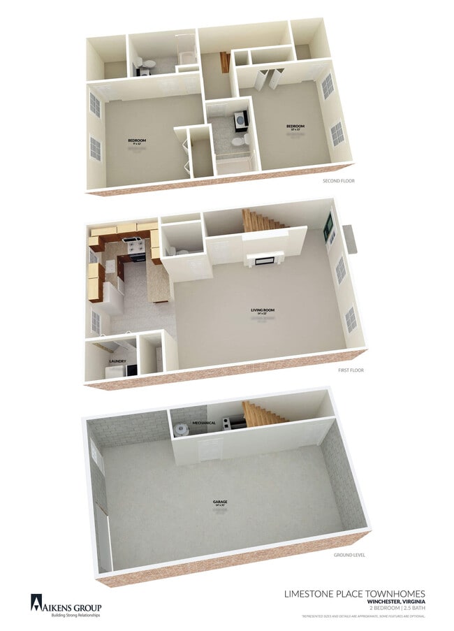 Garage in Select Units - LIMESTONE PLACE