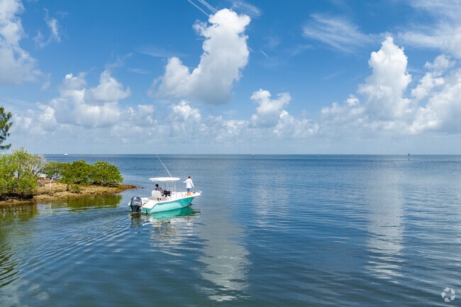 The calm waters of the Gulf of Mexico offer a boater's paradise in Hudson.