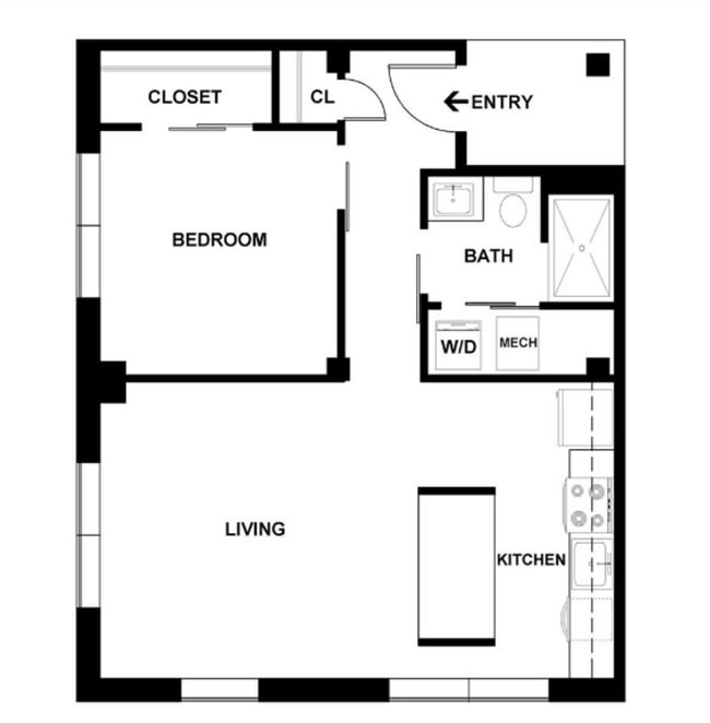 Interior Photo - Hercules Apartments