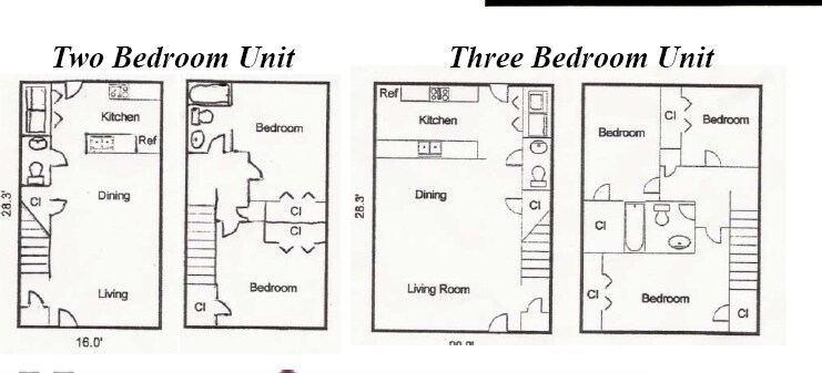 Plano de planta - McCauley Trail Apartment