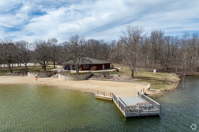 Muskego residents can enjoy the beach at Muskego Park.