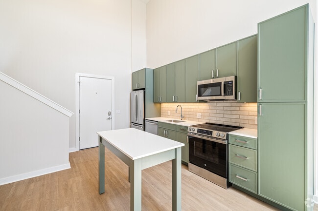 A1.1 Loft - 1BR, 1BA - 837SF - Kitchen - The Ace