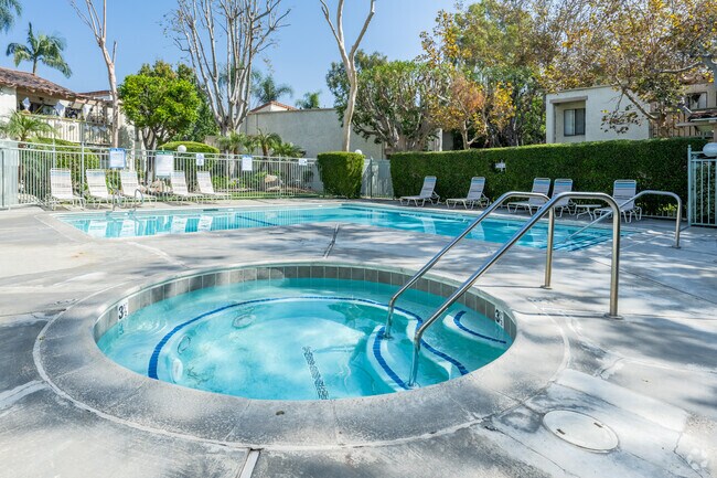 Piscina y Spa - Stone Creek Apartments