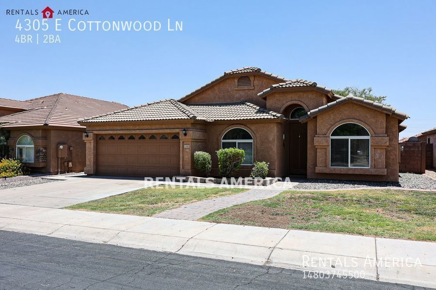 Ahwatukee Beauty! Single Level 4 Bedrm Jus... House for Rent in