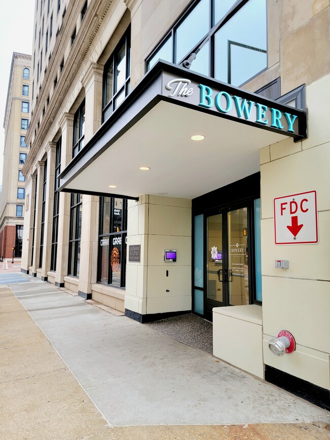 Entrance - The Bowery District