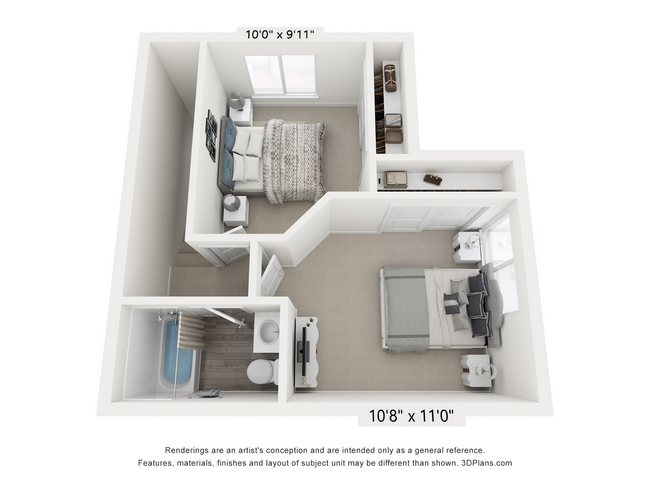 BP_Bristol_ 2 arriba_2.o nivel.jpg - Bowery Point Townhomes