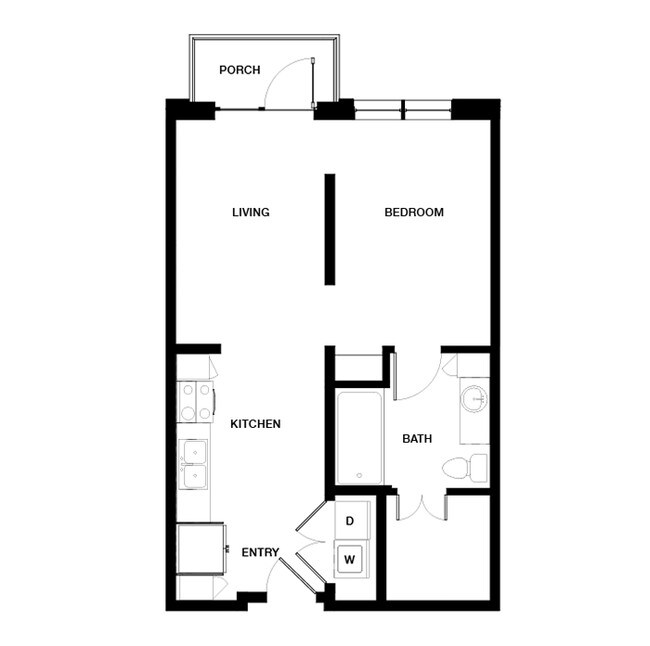 Plano de planta - The Louis Las Colinas