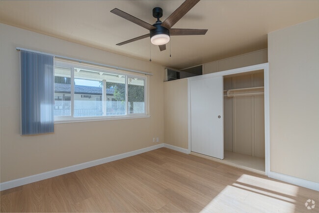 1BR, 1BA - Unit 21 - Bedroom - The Montecito Apartments