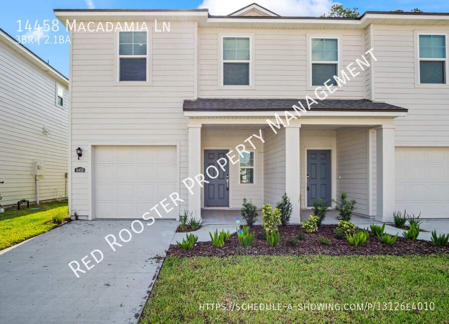 14458 Macadamia Ln, Jacksonville, FL 32218 Townhome Rentals in