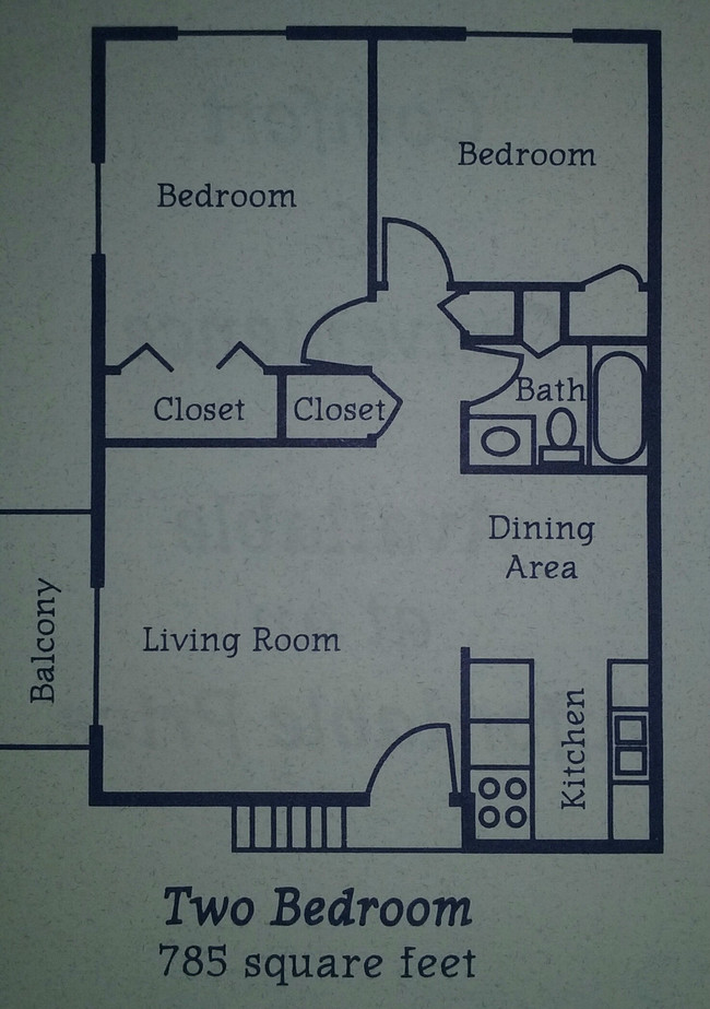 Plano - Chalet Apartments