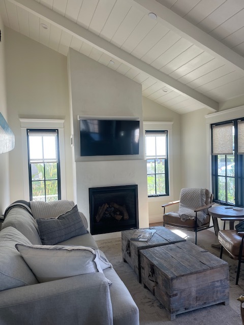 Family Room with Fireplace - 4756 4th St