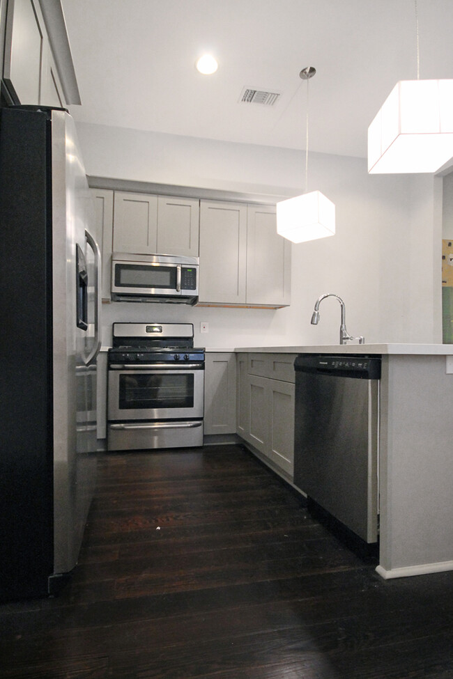 Kitchen with dishwasher, stainless steel appliances - 2619 S Liberty St