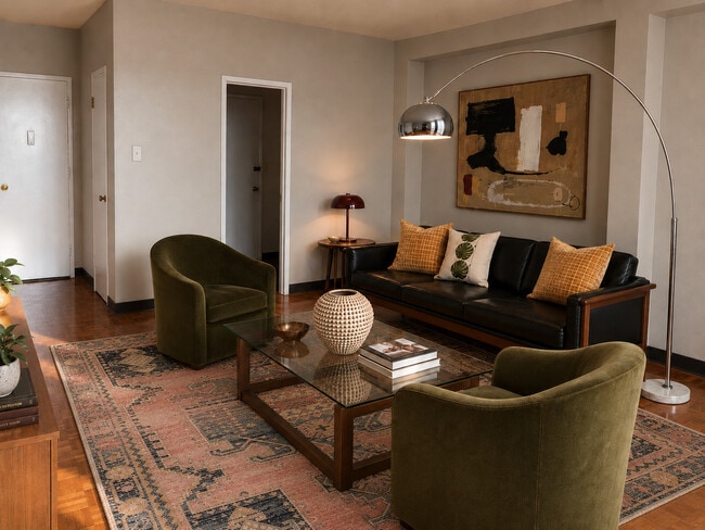 Medium 1BR / Living Area - The Sheraton