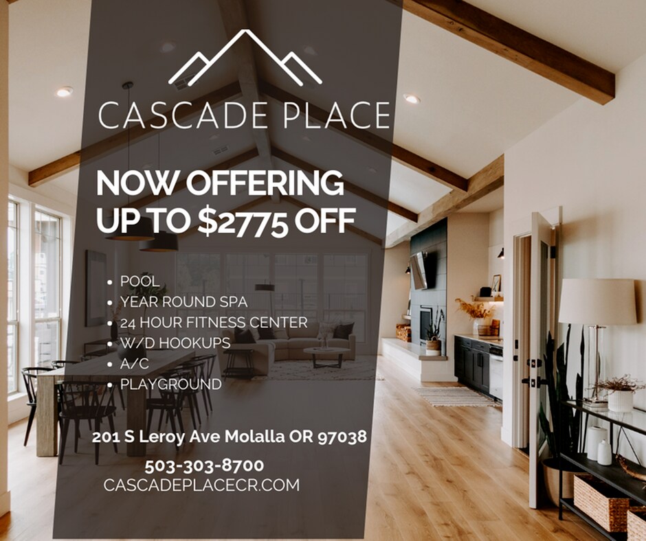 Cascade Place Apartment Homes Apartments in Molalla, OR