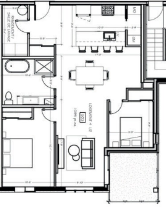 Floorplan - 1312 De L'harricana