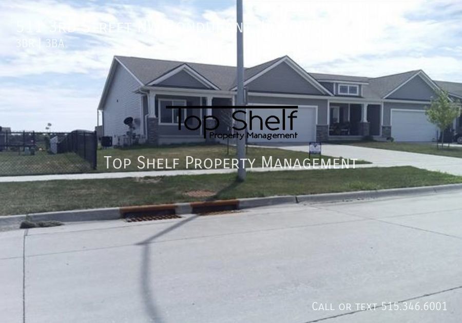 3 bed 3 bath End unit townhome Bondurant Townhome Rentals in Bondurant IA