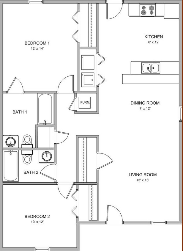 Plano de planta - North Hampton Village