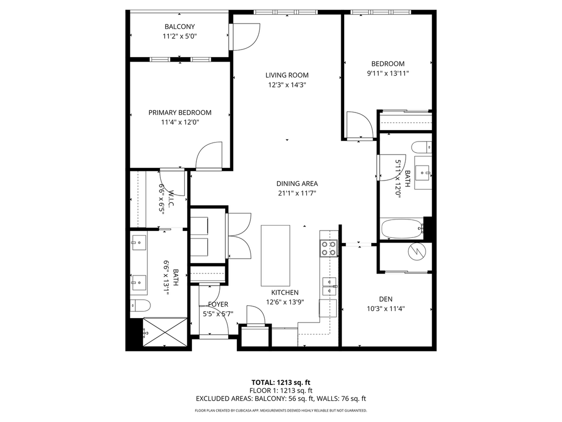 Foto del edificio - 2 Bed/ 2 Ba + Den + Balcony + Top Floor