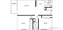 Two Bedroom - Plan 21A