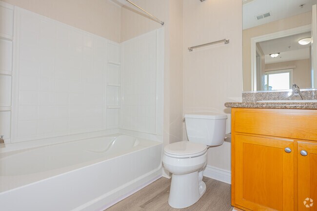 2BR-2BA-1,040SF-Primary Bathroom - Six1Five