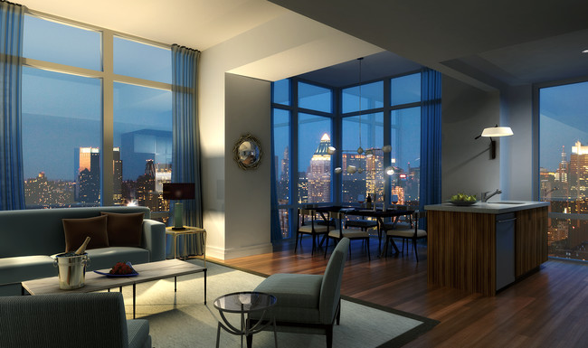 Expansive residences with floor-to-ceiling windows - Silver Towers