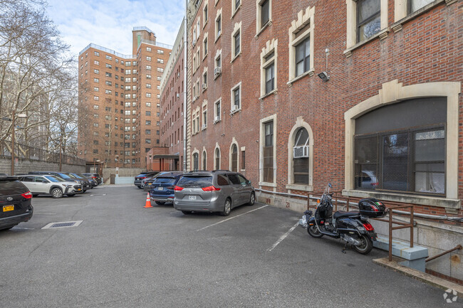 Building's parking garage - The China Mansion Coop