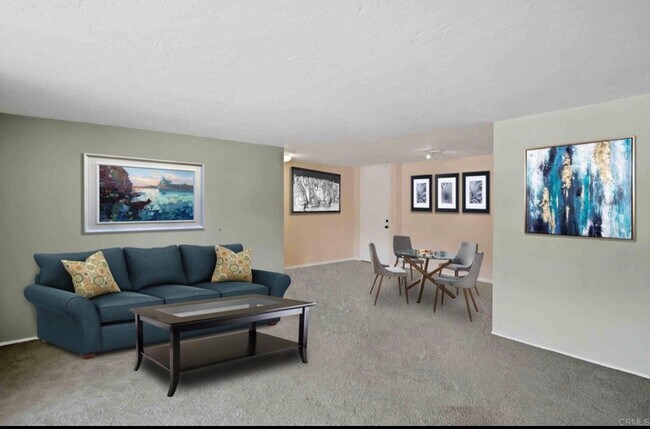 Living room/dining room - 6333 La Jolla Blvd