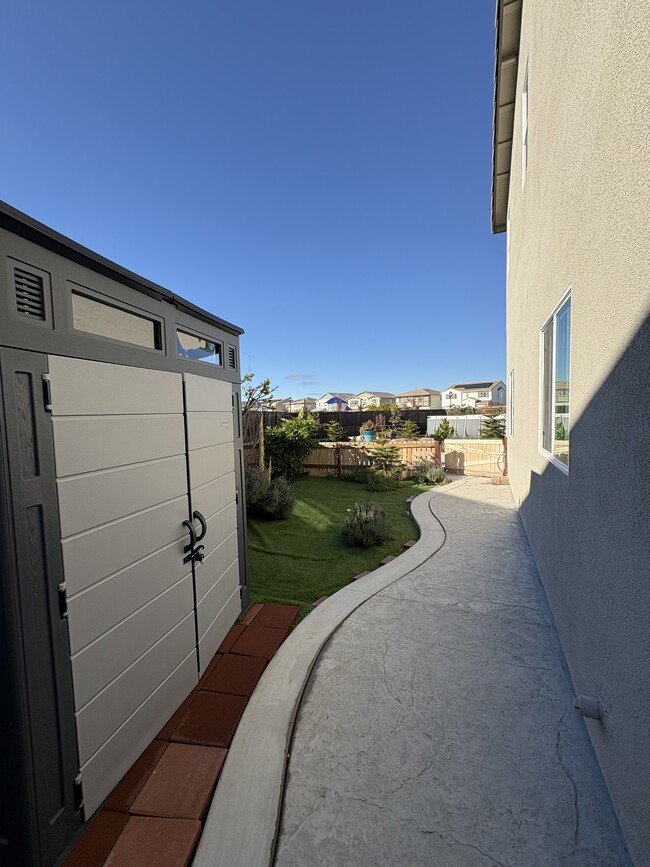 Storage shed - 10831 Larboard Ct