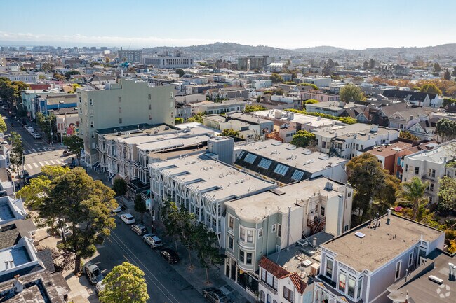 Aerial Photo - 645 Haight St