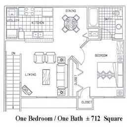 1 dormitorio/1 baño - Big Spring Ranch I