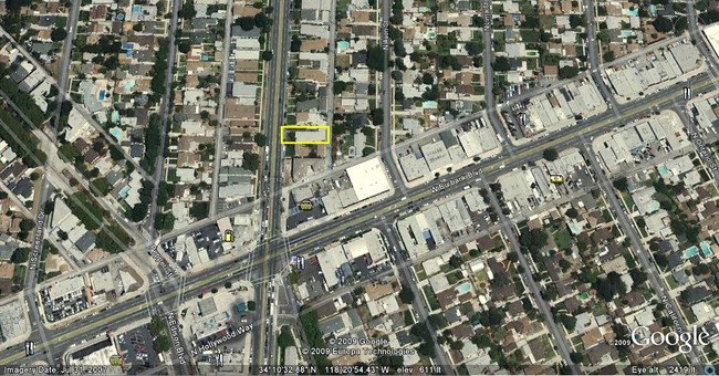 Aerial Photo - 1424-1426 Hollywood Way