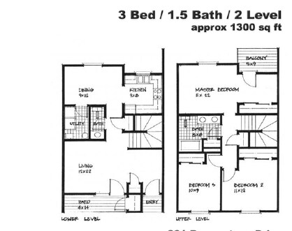 Brownstone Terrace Apartments Bloomington In 3br 1 5ba Brownstone Terrace