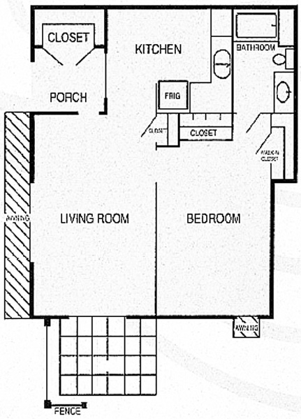 1BR/1BA - Highland Meadows