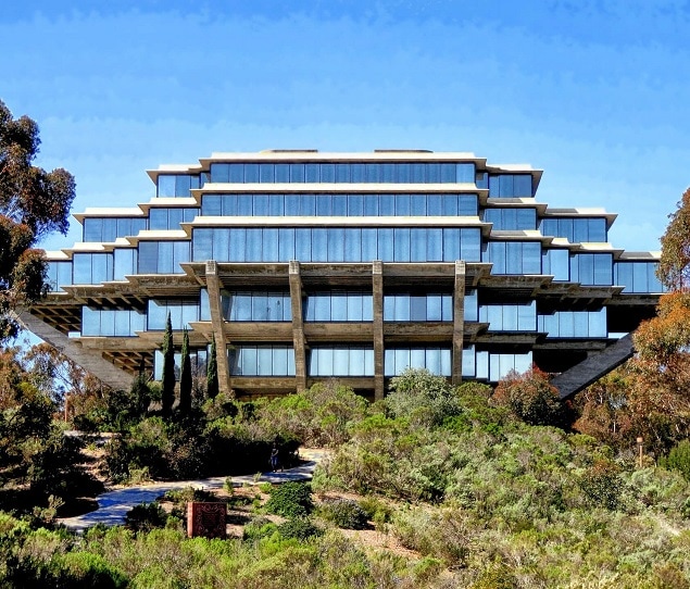 The Geisel Library was built in 1968