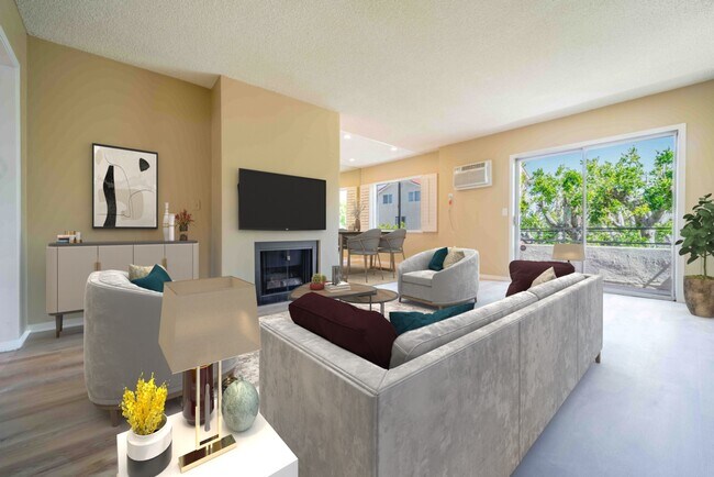 Living Room - Virtually staged - 11871 Idaho Ave